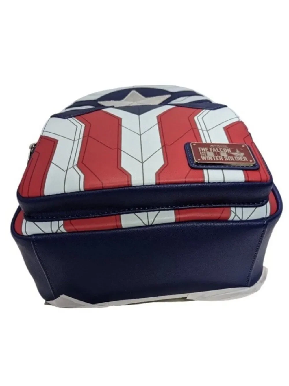 Loungefly Marvel Falcon Winter Soldier Captain America Cosplay Bag Backpack NWT